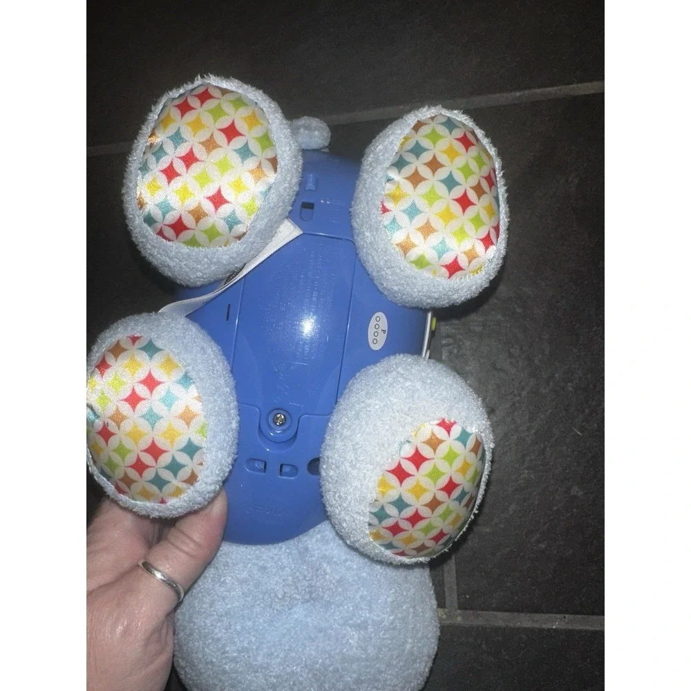 VTech Lil' Critters Soothing Starlight Hippo Sound Lights Music Toy Tested Works